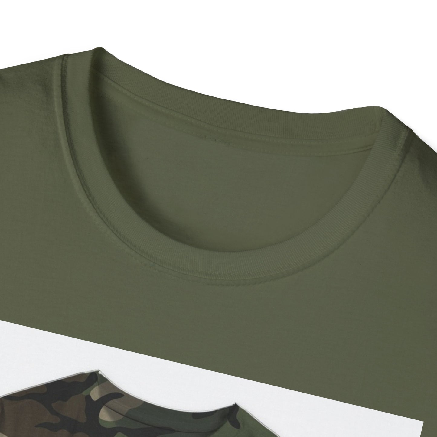 Camo Skull “Jum£au” Graphic T-Shirt