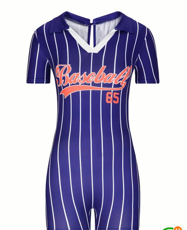 Take Me Out to the Ball Game - Women's Sporty Chic Outfit