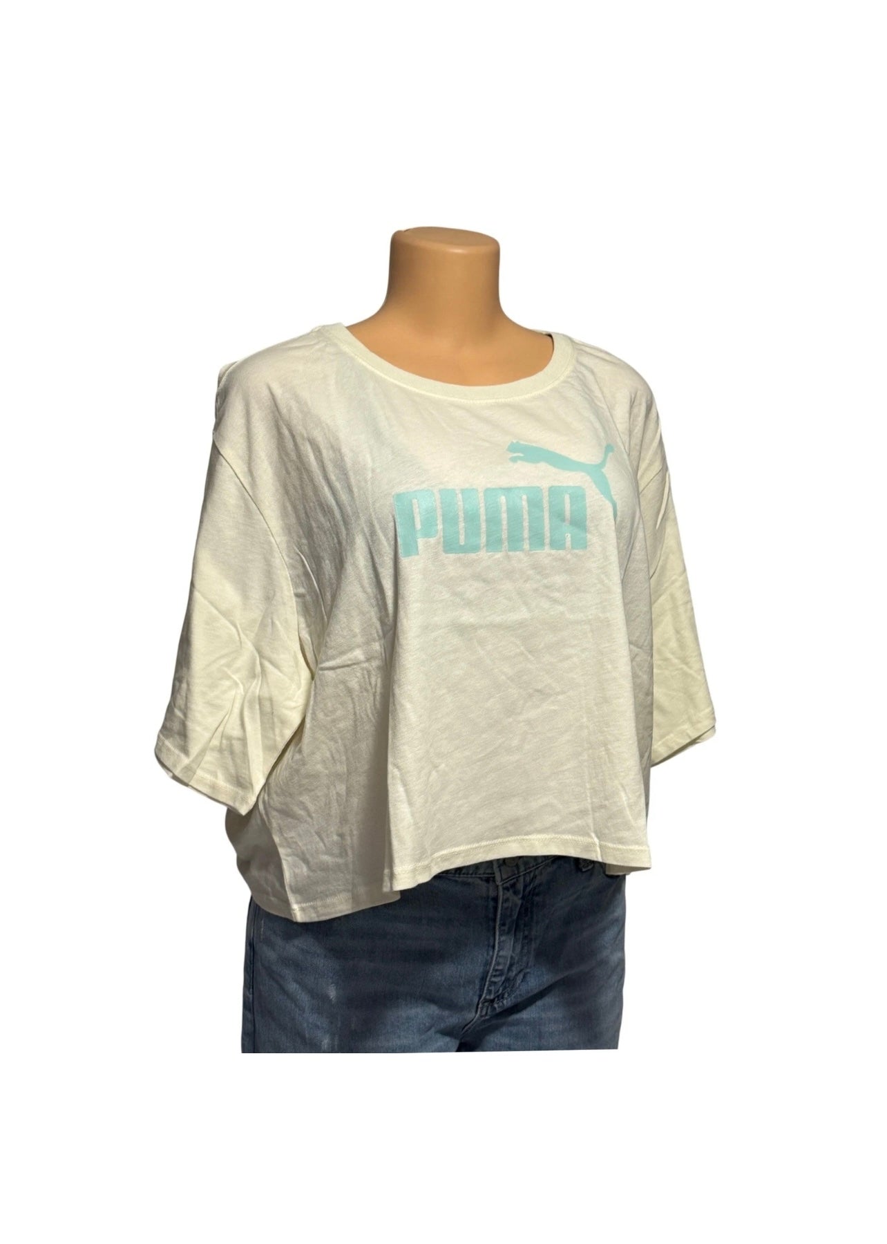Puma ESS+
Ivory Glow Teal Womens