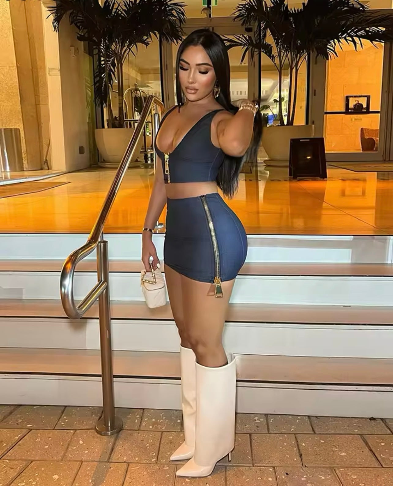 Zip Me,Get Hip 2 Me 2 Piece Set