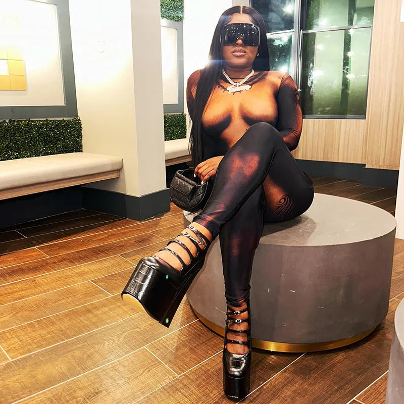 Naked Jumpsuit IAMQUEEN FASHION