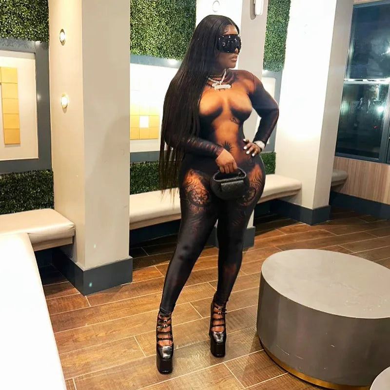Naked Jumpsuit IAMQUEEN FASHION