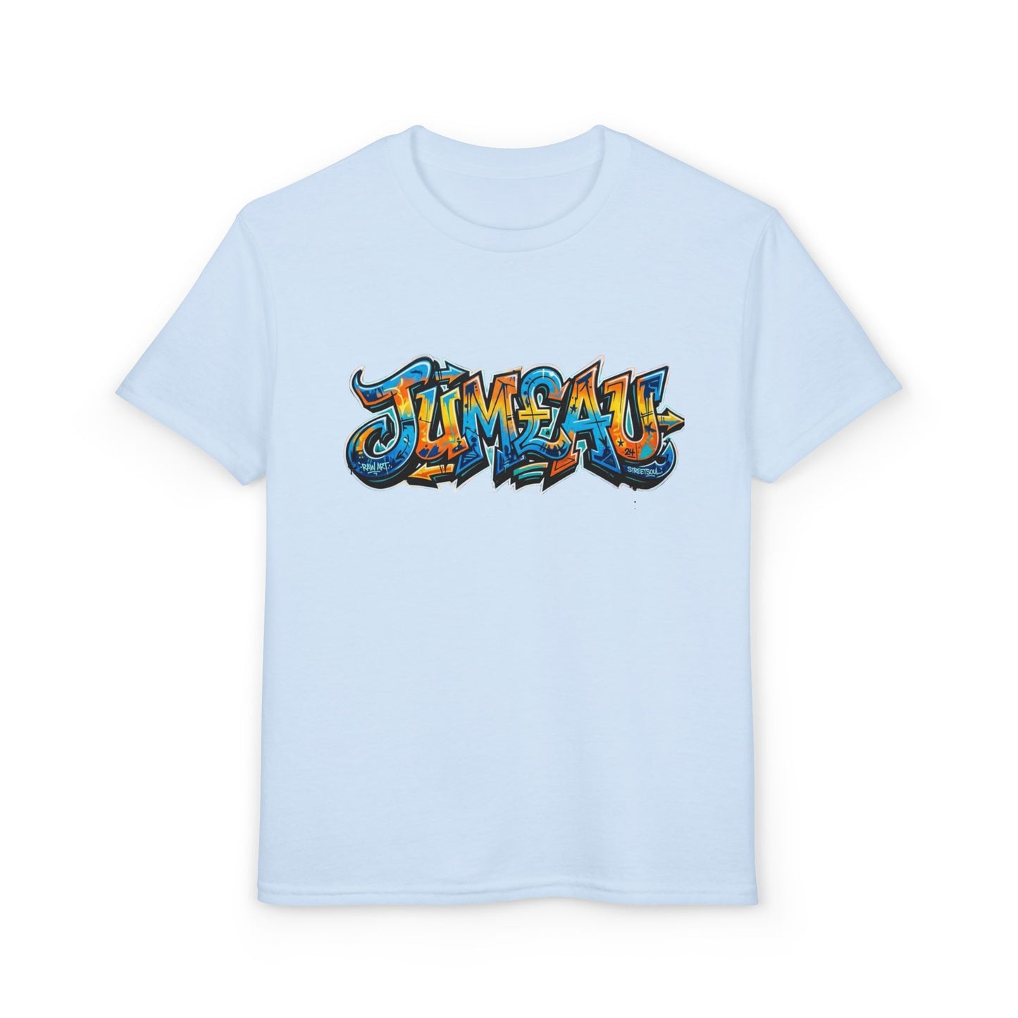 Youth T-Shirt — Colorful Graffiti 'Jum£au Street Art Tee
