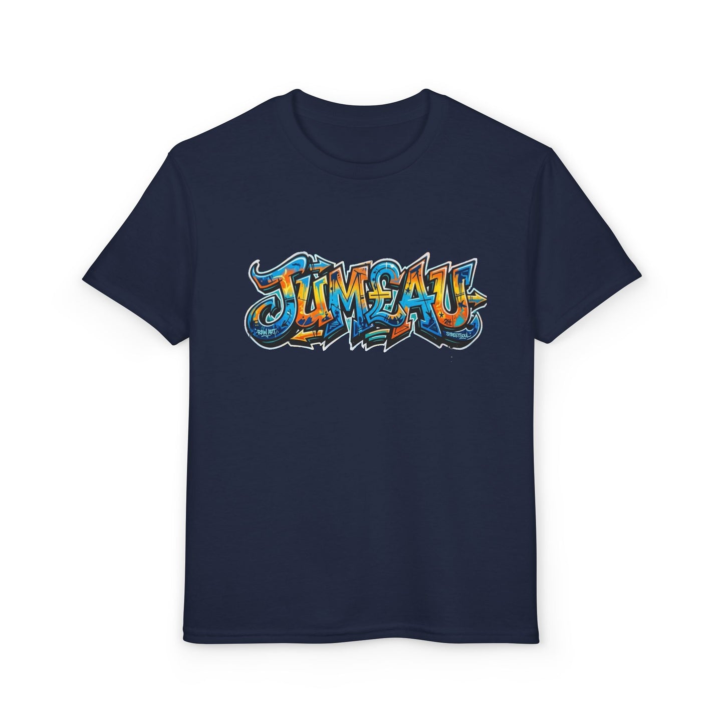Youth T-Shirt — Colorful Graffiti 'Jum£au Street Art Tee