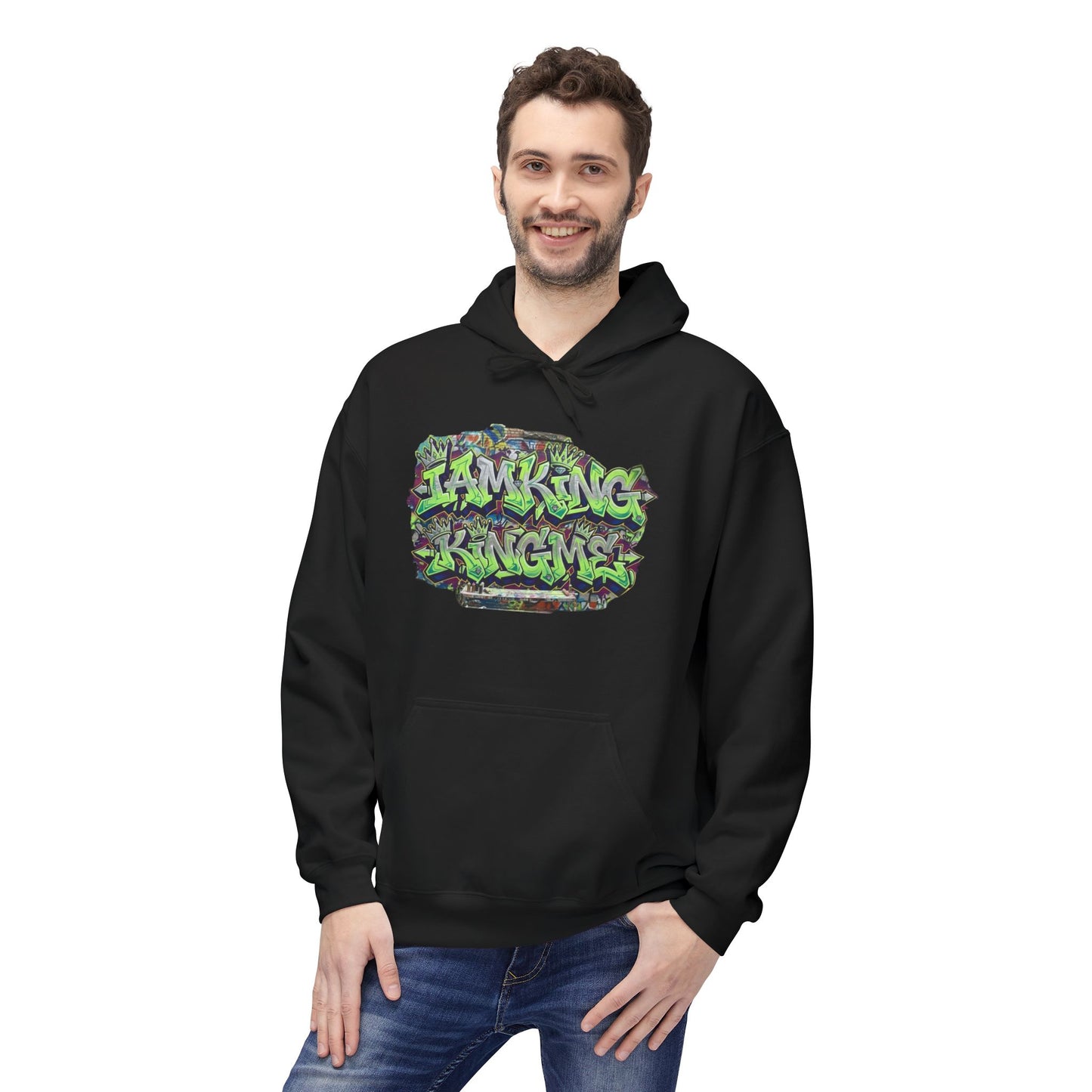Jum£au — "Living on the Edge"  Graphic Hoodie