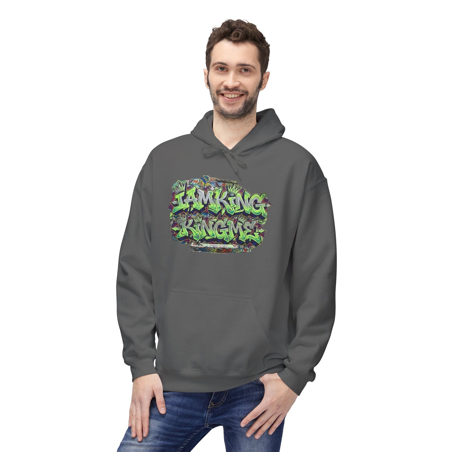 Jum£au — "Living on the Edge"  Graphic Hoodie