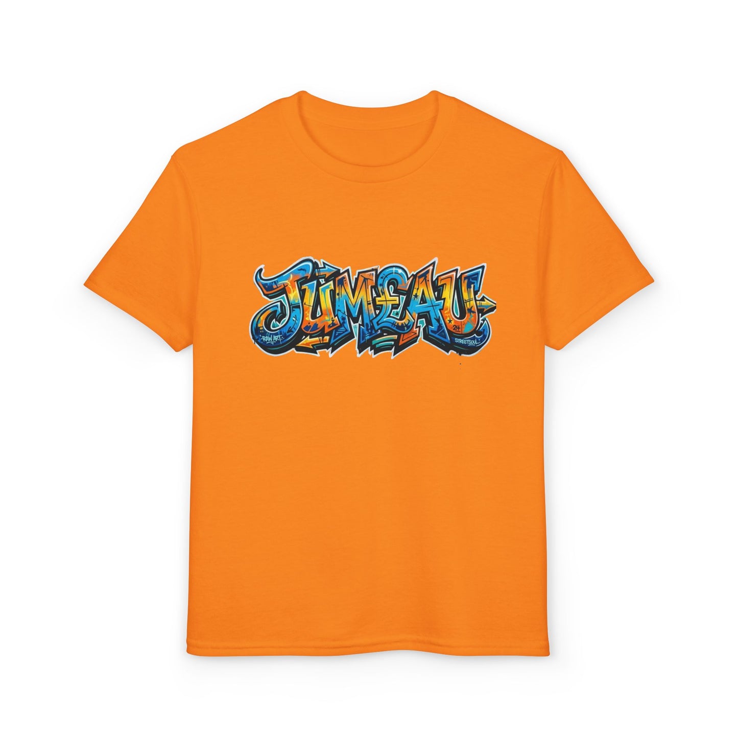 Youth T-Shirt — Colorful Graffiti 'Jum£au Street Art Tee