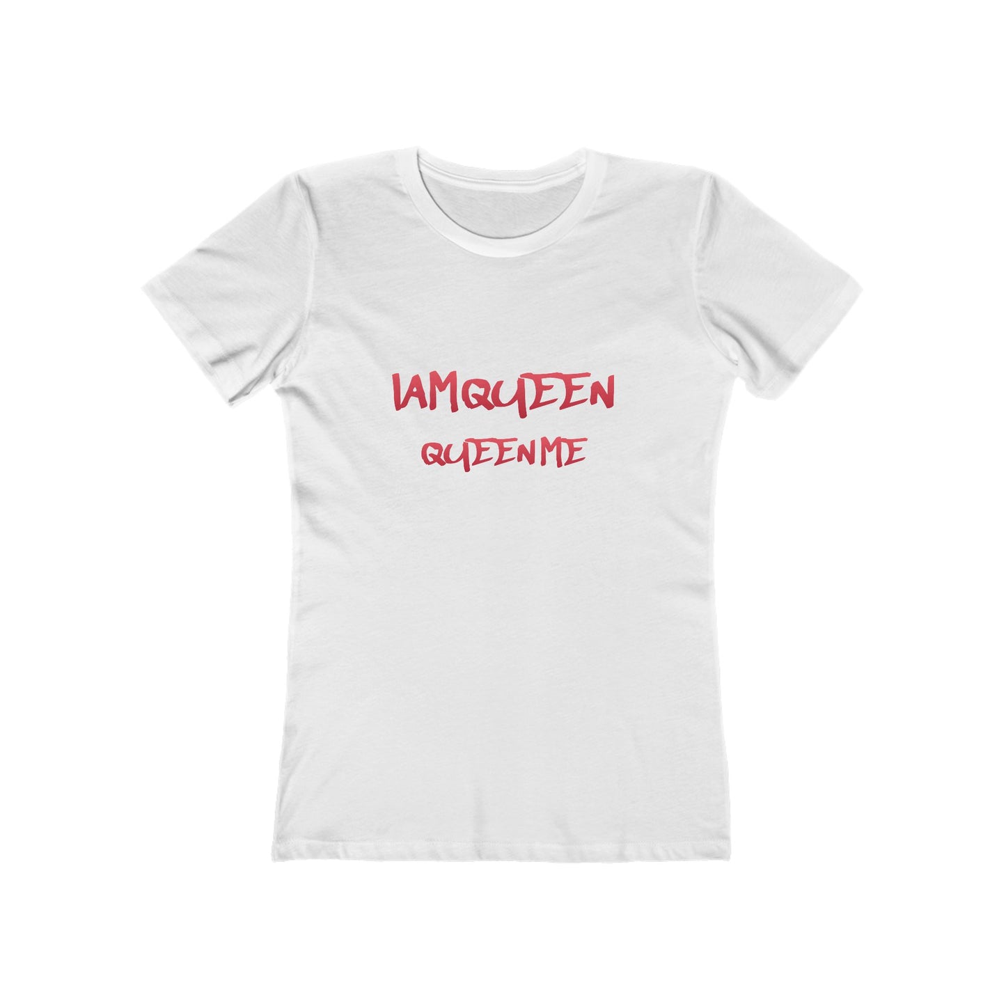 Boyfriend Tee — IAMQUEEN QUEENME T‑Shirt