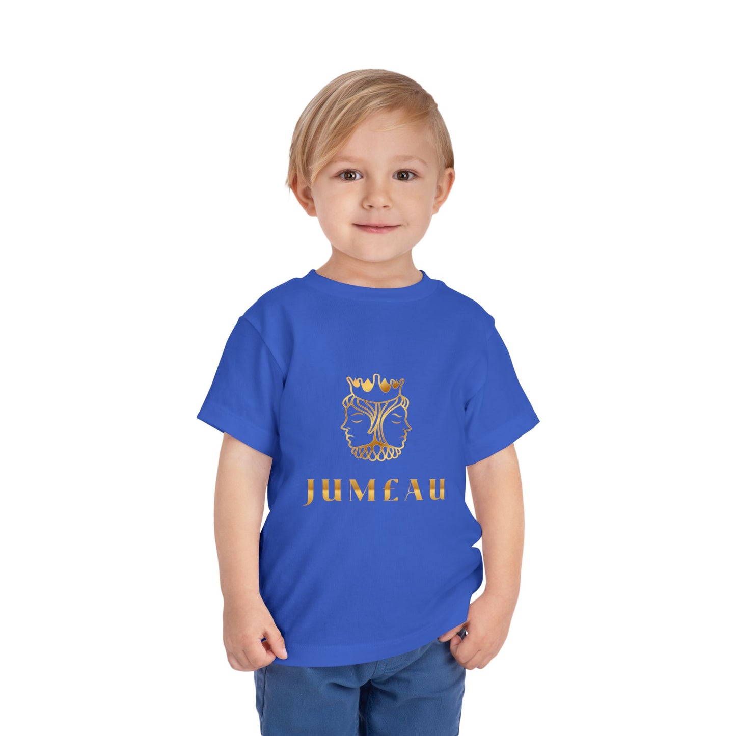 Toddler Tee – Gold Gemini (Jum£au) Zodiac Shirt