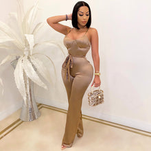 將圖片載入圖庫檢視器 New Sexy Jumpsuits Straight Trousers Recreational Temperamen IAMQUEEN FASHION
