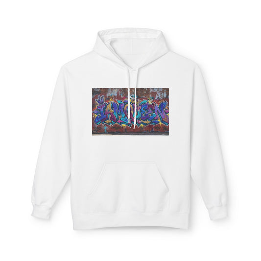 Graffiti Art Hoodie — Colorful Urban Street Tag Pullover