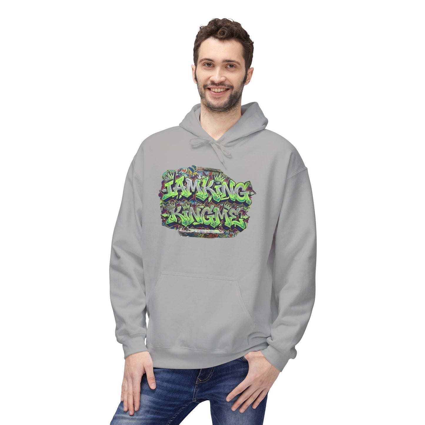 Jum£au — "Living on the Edge"  Graphic Hoodie