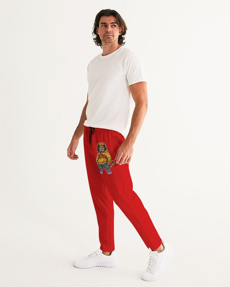 Who Hotter Then Me Men's All-Over Print Joggers