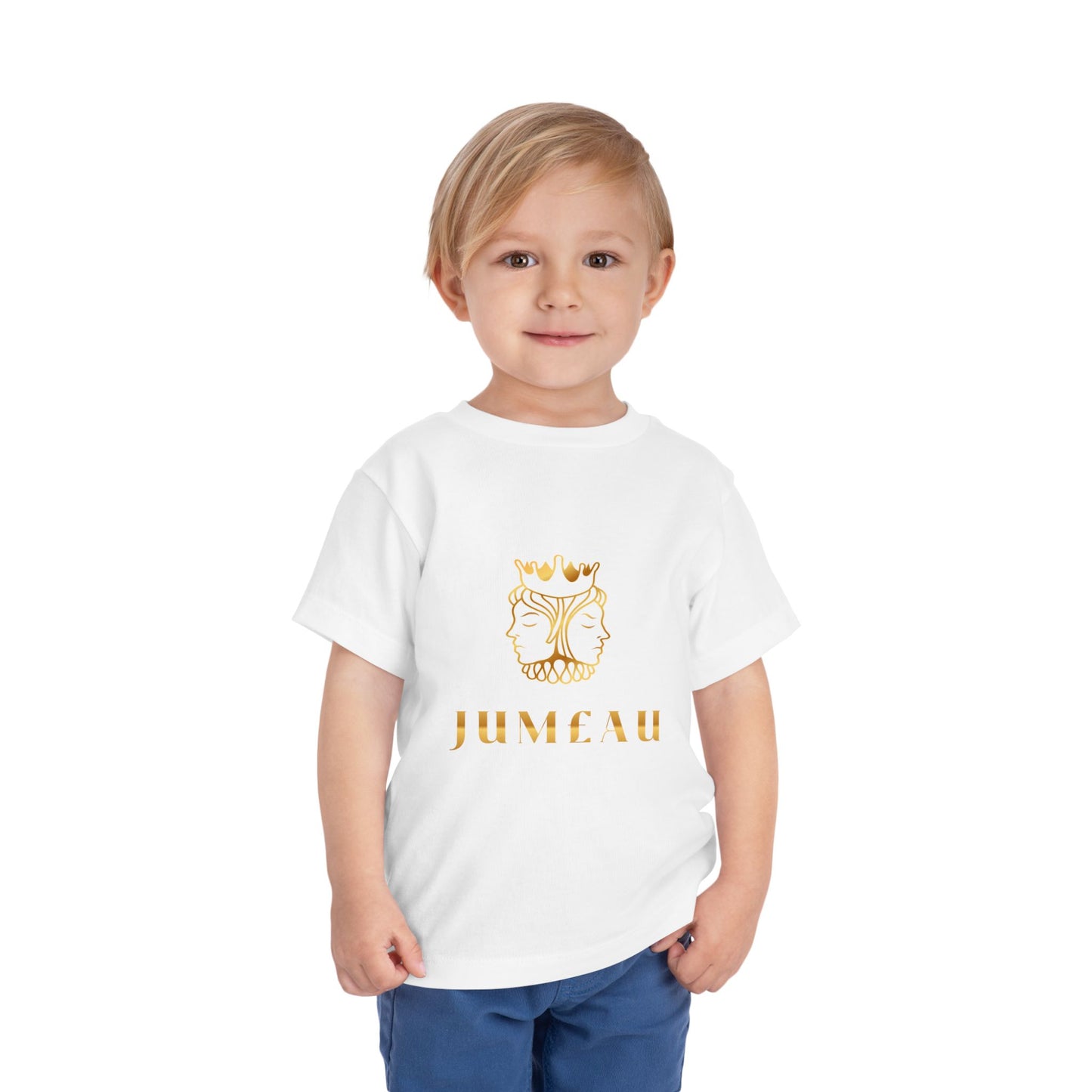 Toddler Tee – Gold Gemini (Jum£au) Zodiac Shirt