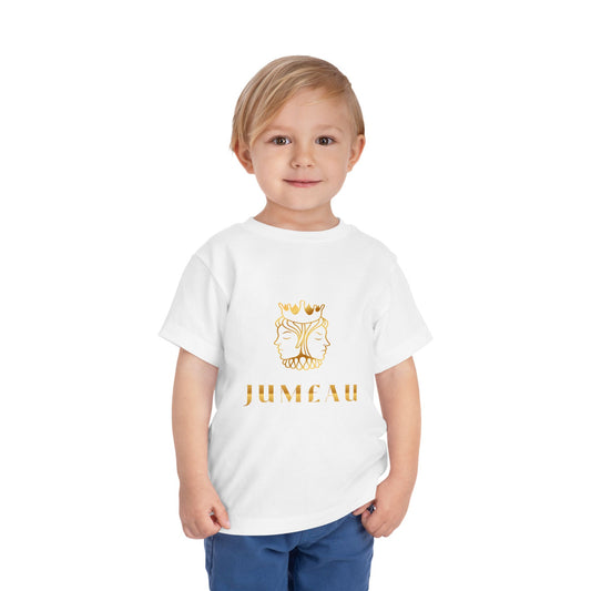 Toddler Tee – Gold Gemini (Jum£au) Zodiac Shirt