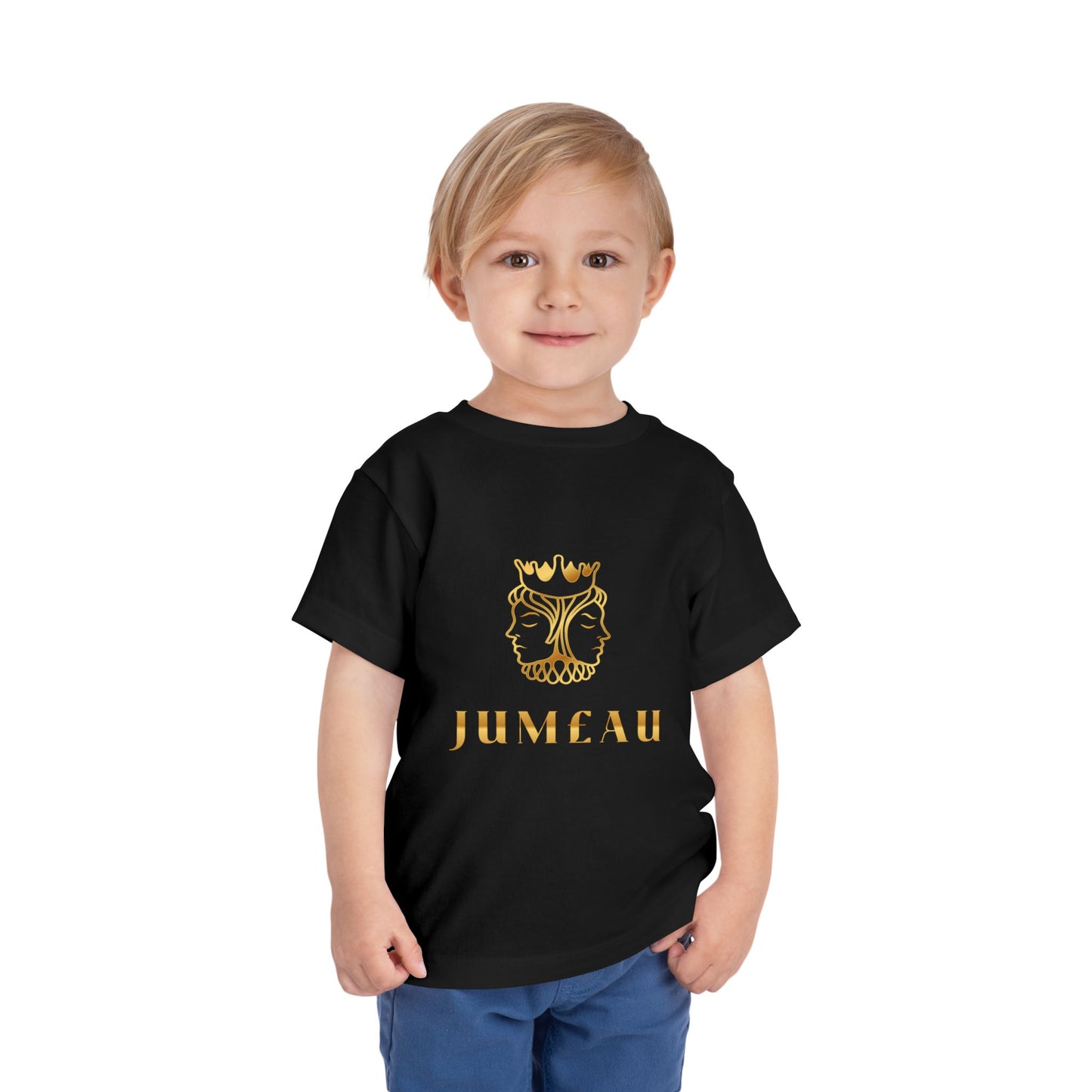 Toddler Tee – Gold Gemini (Jum£au) Zodiac Shirt