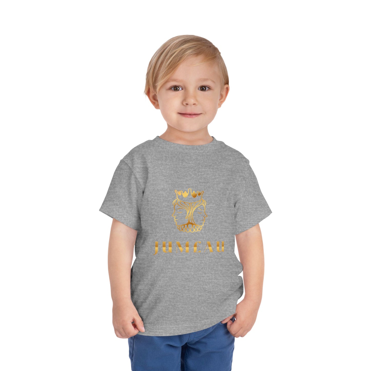 Toddler Tee – Gold Gemini (Jum£au) Zodiac Shirt