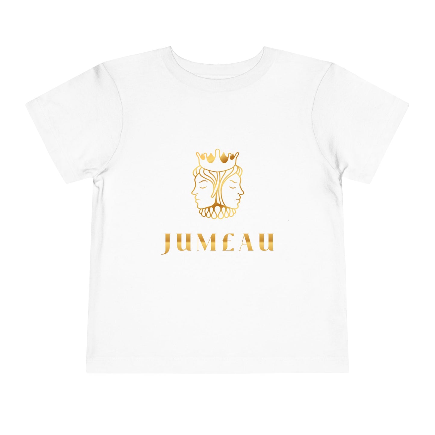 Toddler Tee – Gold Gemini (Jum£au) Zodiac Shirt
