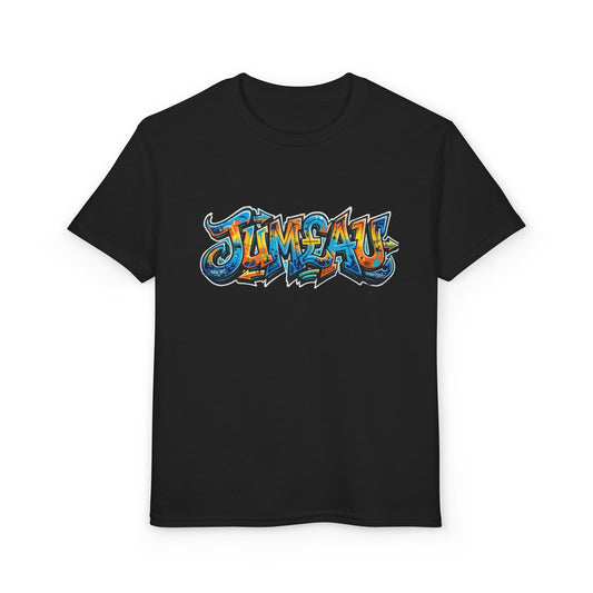 Youth T-Shirt — Colorful Graffiti 'Jum£au Street Art Tee