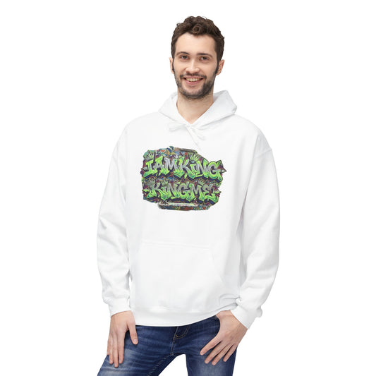 Jum£au — "Living on the Edge"  Graphic Hoodie