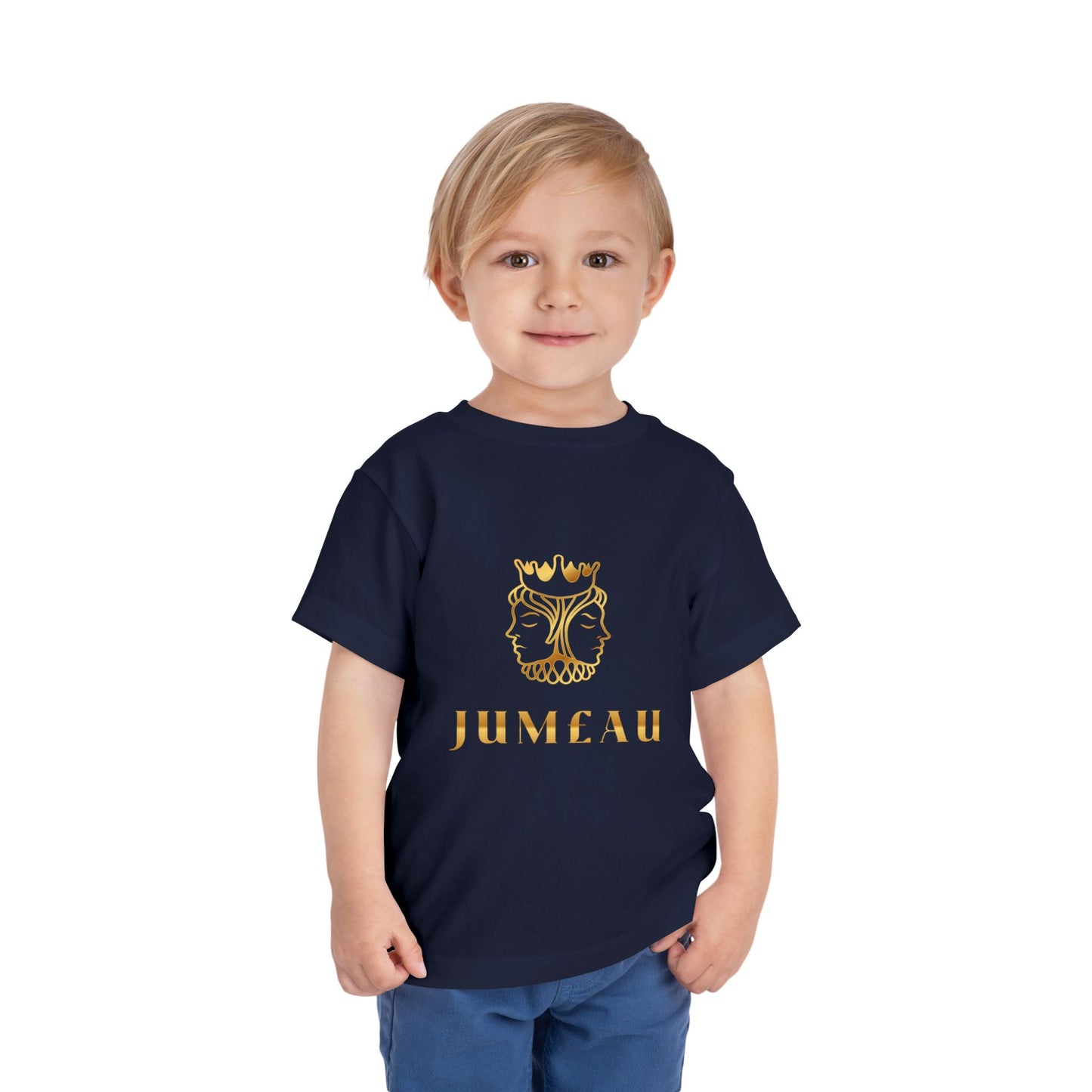 Toddler Tee – Gold Gemini (Jum£au) Zodiac Shirt