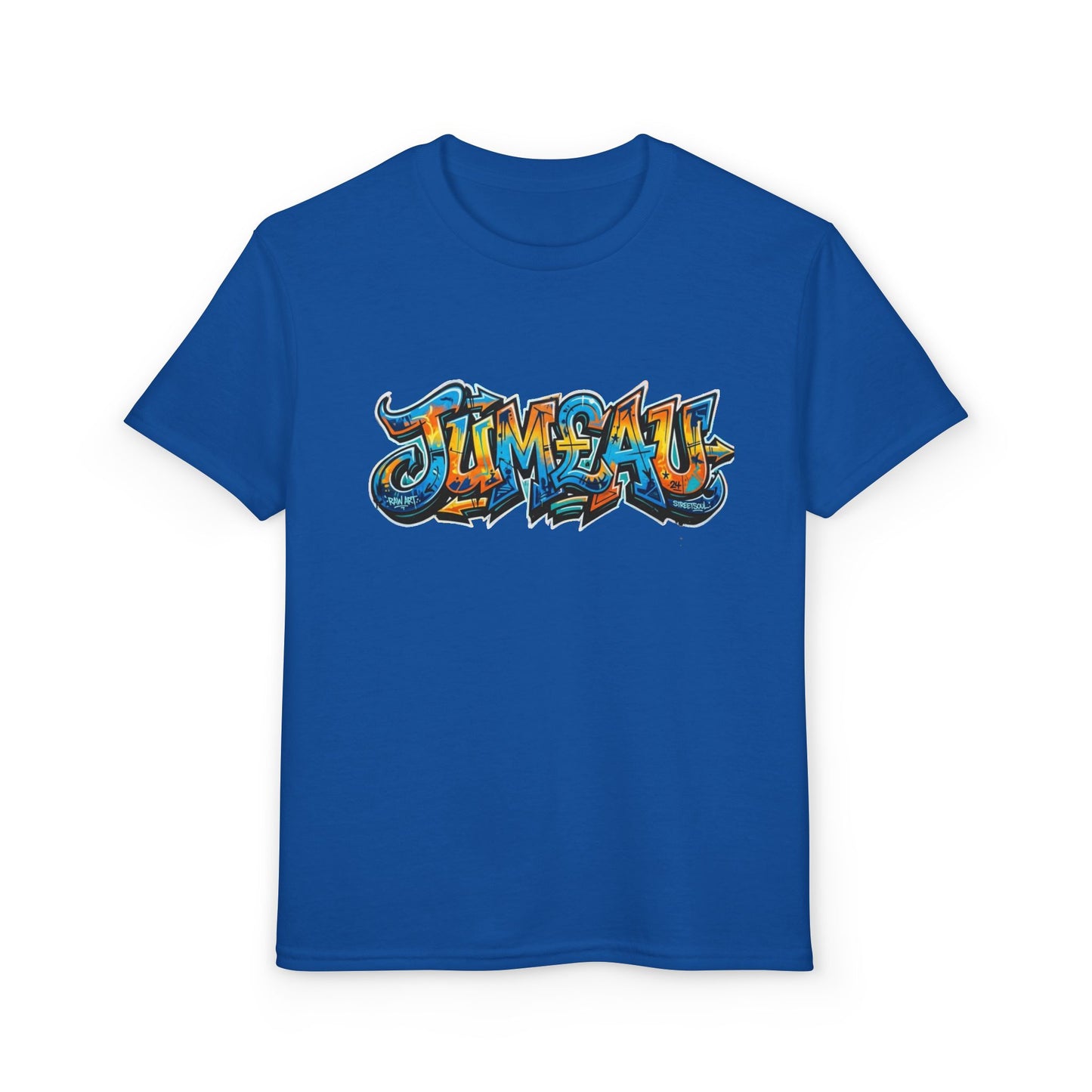 Youth T-Shirt — Colorful Graffiti 'Jum£au Street Art Tee