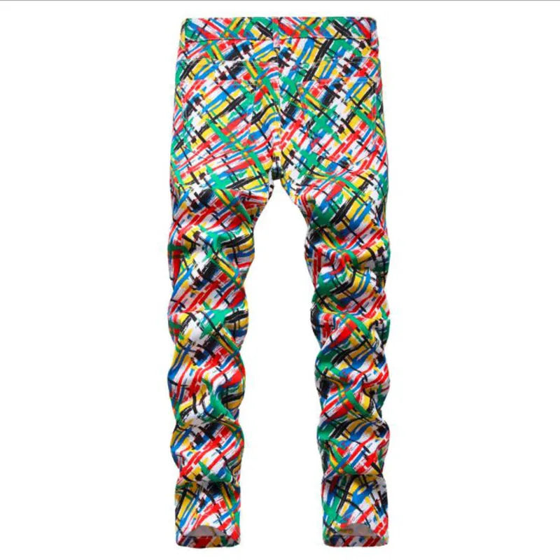 2 the Extreme 3D Graffiti Jeans