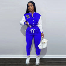 Load image into Gallery viewer, We Balling or What? Baseball 2 Piece Set Tracksuits IAMQUEEN FASHION
