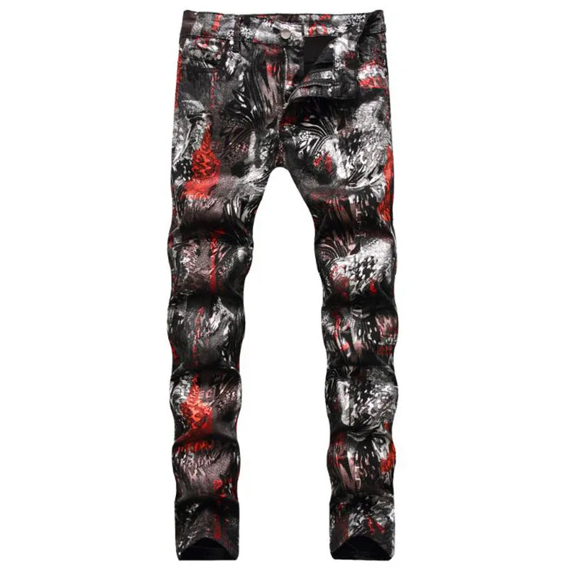 2 the Extreme 3D Graffiti Jeans