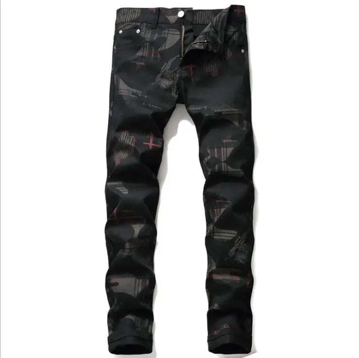 2 the Extreme 3D Graffiti Jeans