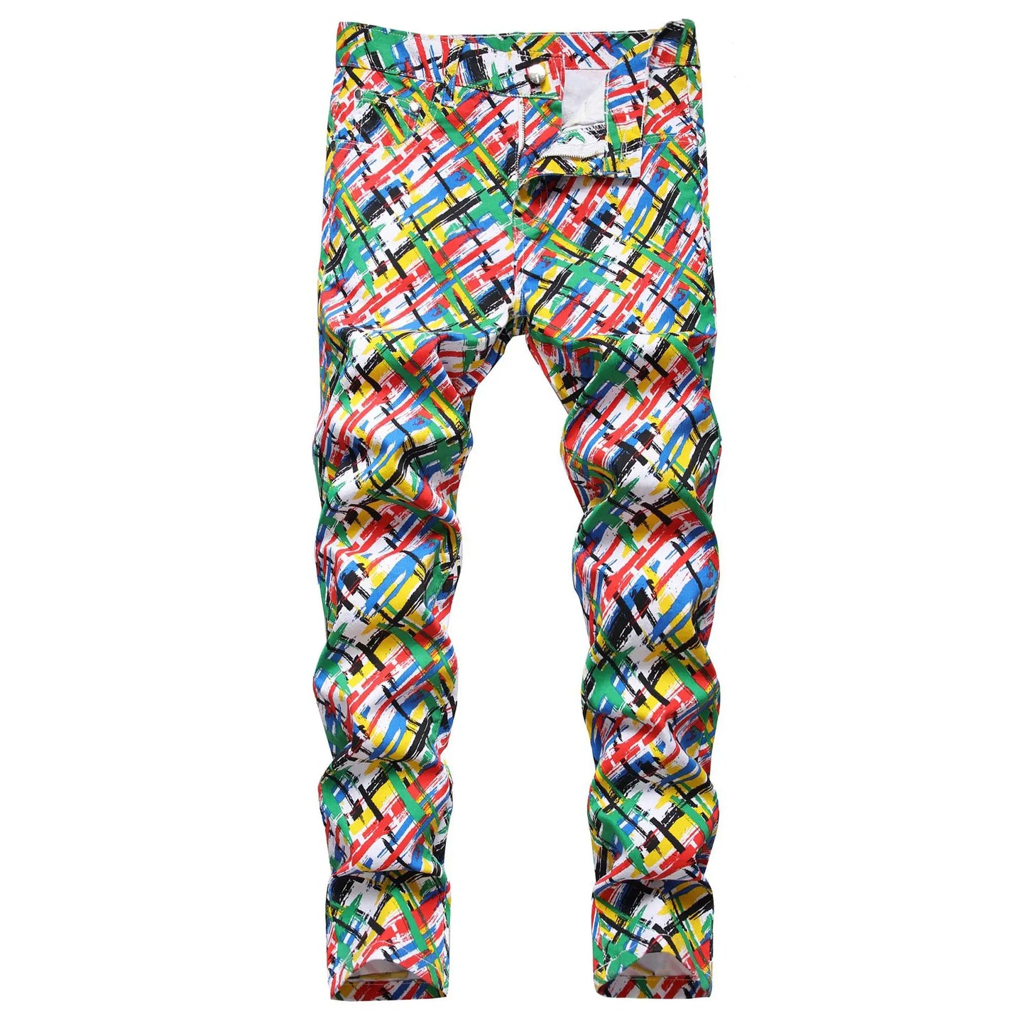 2 the Extreme 3D Graffiti Jeans