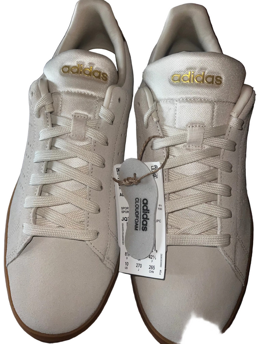 Adidas Advantage 2.0 Men's Beige Sneakers - Size 10