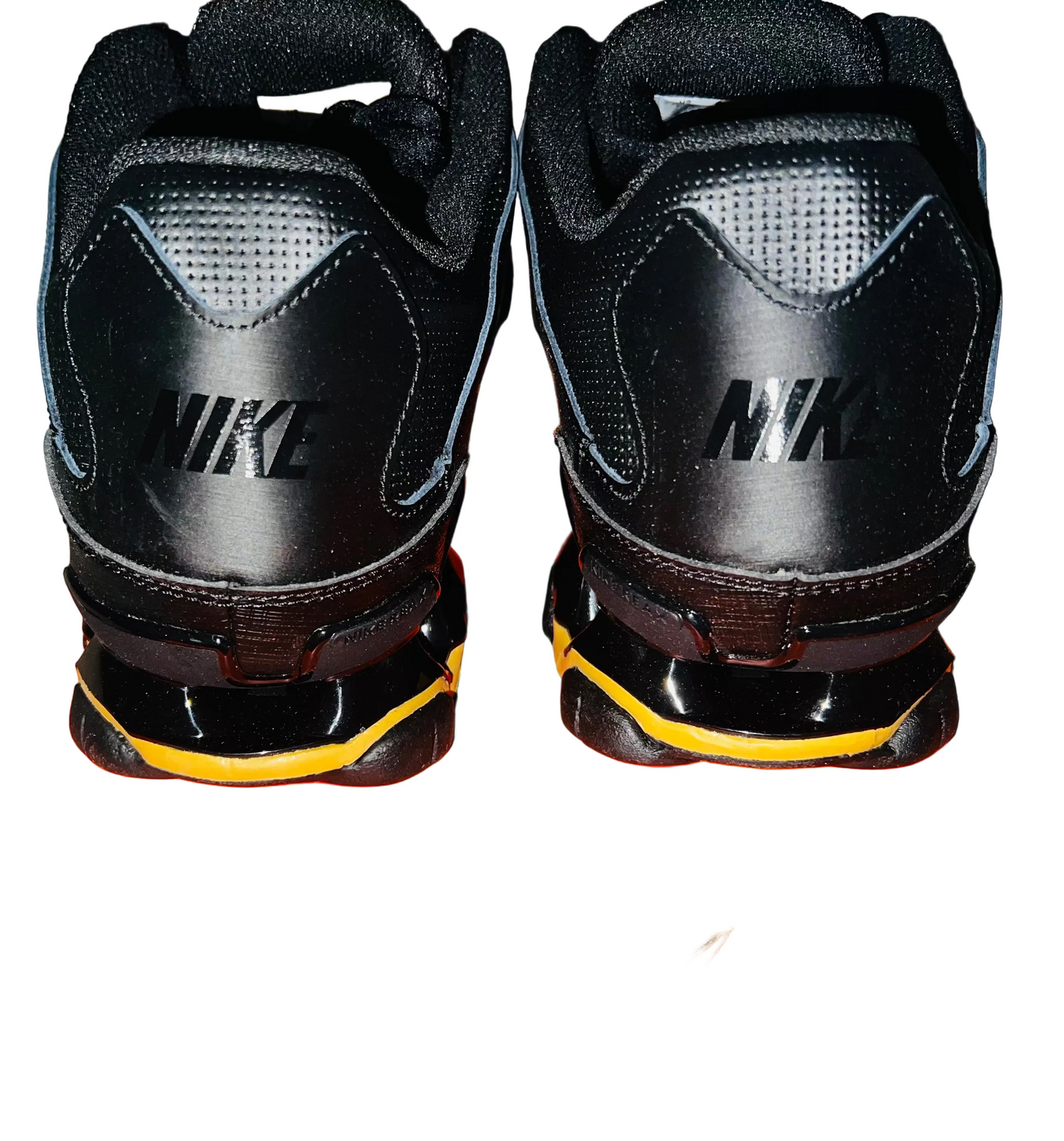 Nike Reax 8 TR Mesh 'Black Metallic Gold' Men's Sneakers - Size 14