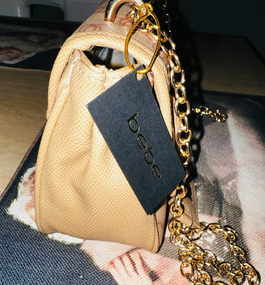 Bebe Almond Leilani Printed Shoulder Bag