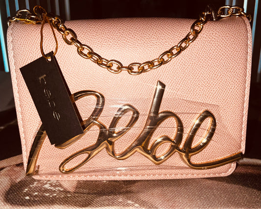 Bebe Gabriel Blush Crossbody Bag
