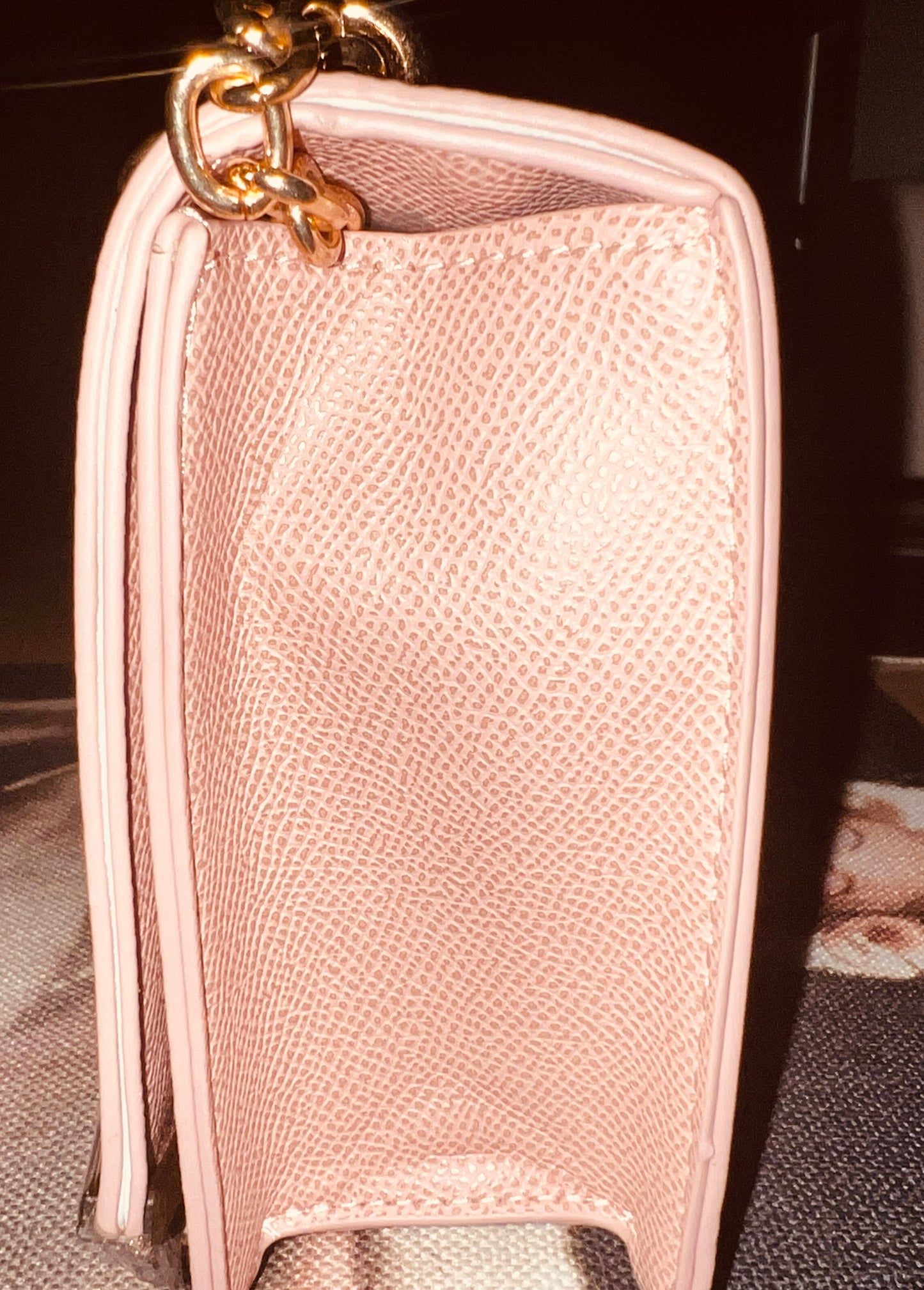 Bebe Gabriel Blush Crossbody Bag