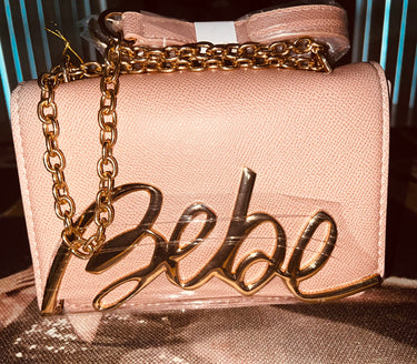 Bebe Gabriel Blush Crossbody Bag