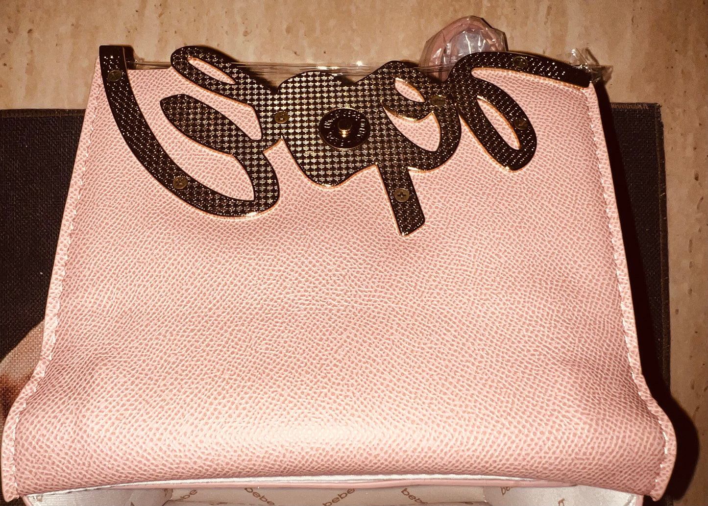 Bebe Gabriel Blush Crossbody Bag