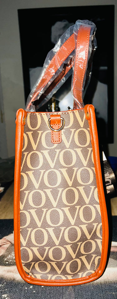 Valentino Orlandi "VOVO" Tote Bag/Crossbody – Brown