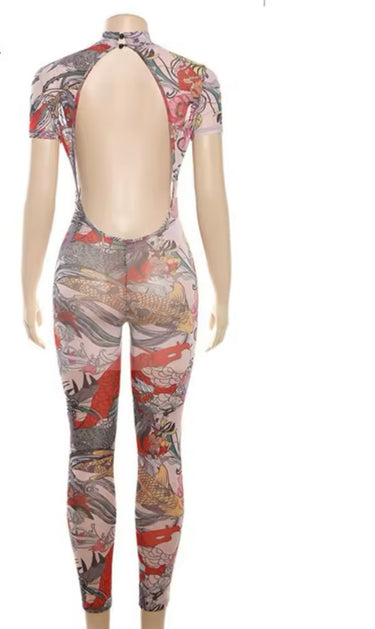 Love Me D Right Way Jumpsuit - Women's Romantic Outfit