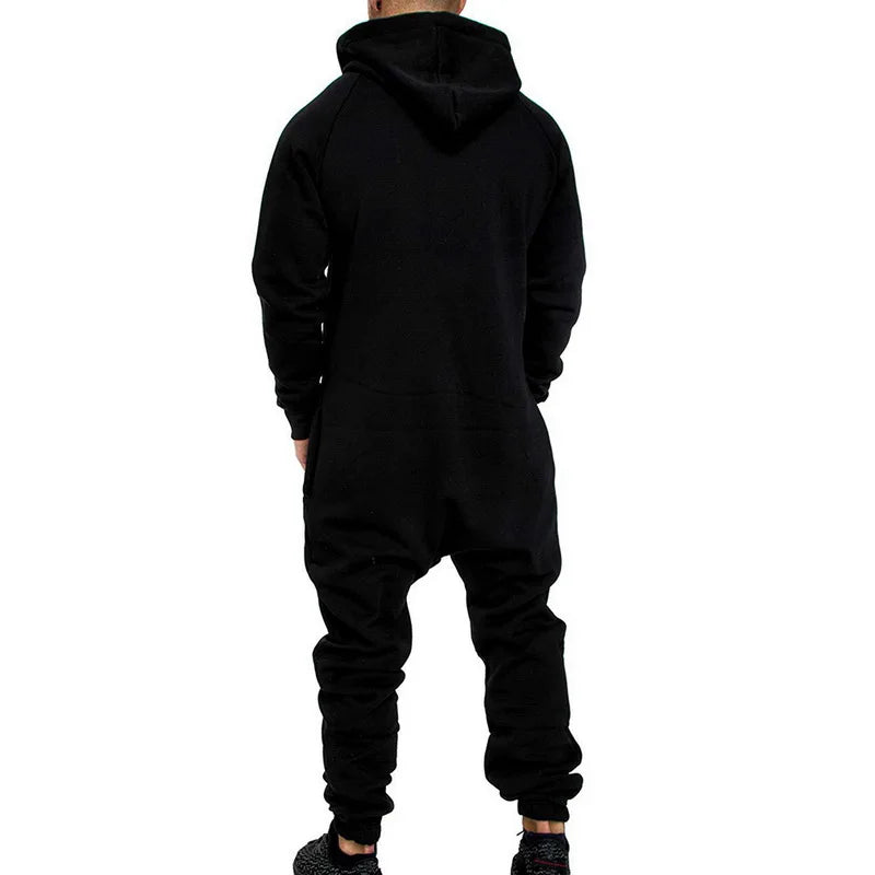 Ready 2 Rumble!!! Hooded Plush Camouflage Jumpsuit