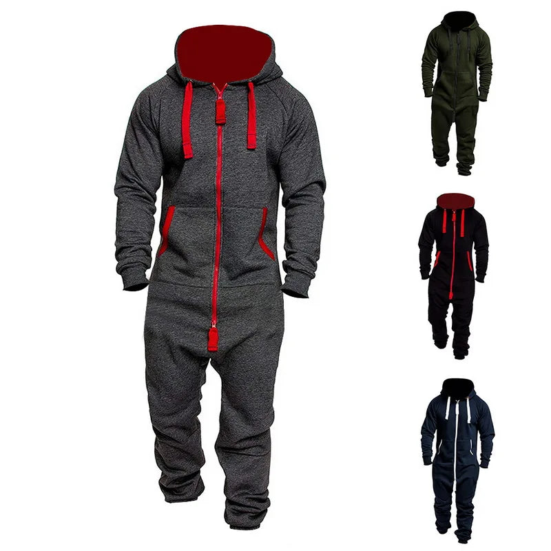 Ready 2 Rumble!!! Hooded Plush Camouflage Jumpsuit