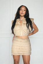 Load image into Gallery viewer, I Got The Juice!!! Side Parkas Vest Mini Skirt Outfit IAMQUEEN FASHION
