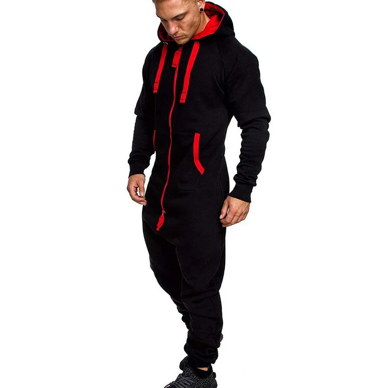 Ready 2 Rumble!!! Hooded Plush Camouflage Jumpsuit