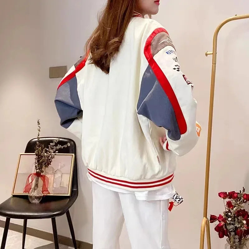 Embroidery Jacket that Makes You Want M&M