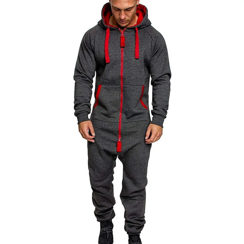 Ready 2 Rumble!!! Hooded Plush Camouflage Jumpsuit