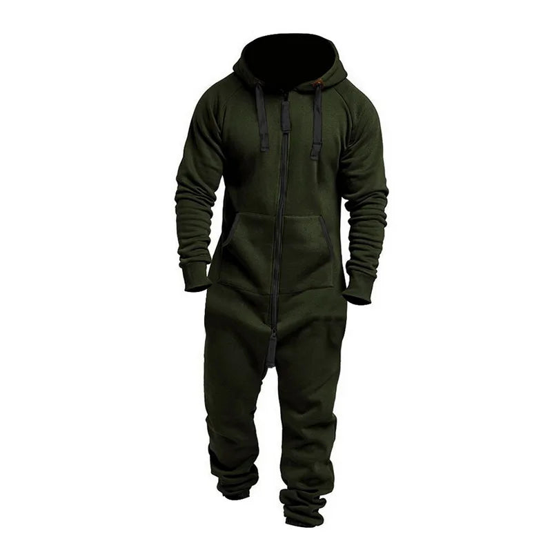 Ready 2 Rumble!!! Hooded Plush Camouflage Jumpsuit