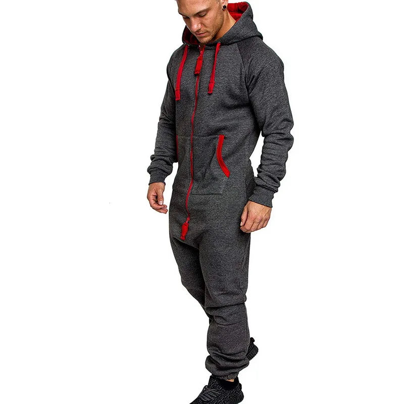 Ready 2 Rumble!!! Hooded Plush Camouflage Jumpsuit