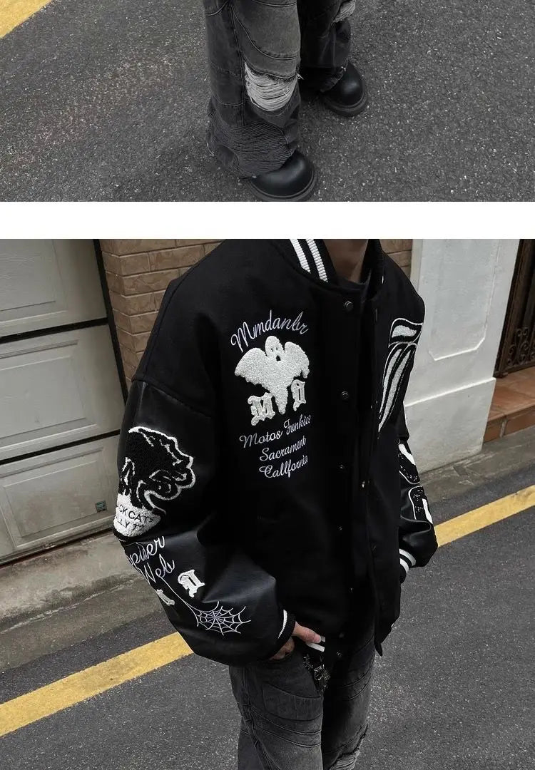 Baseball Embroidery Jacket