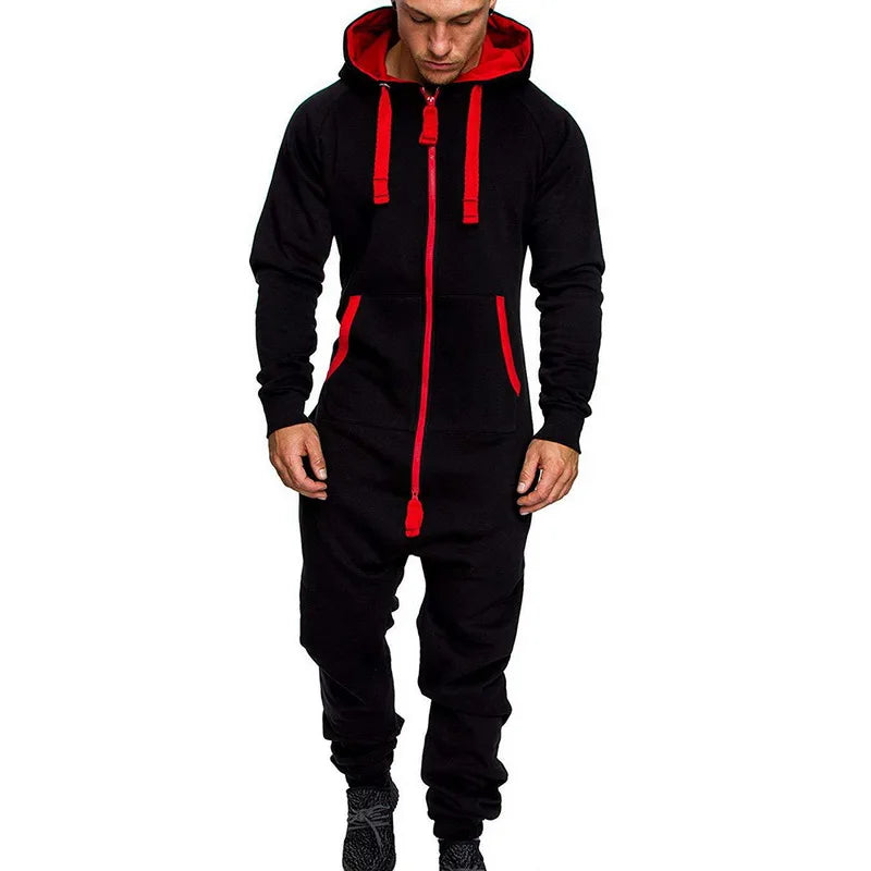 Ready 2 Rumble!!! Hooded Plush Camouflage Jumpsuit